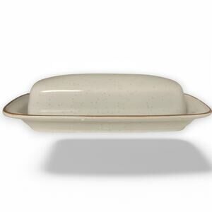 Vintage 1/4 Lb Covered Butter Dish Imperial Stoneware by Japan EUC